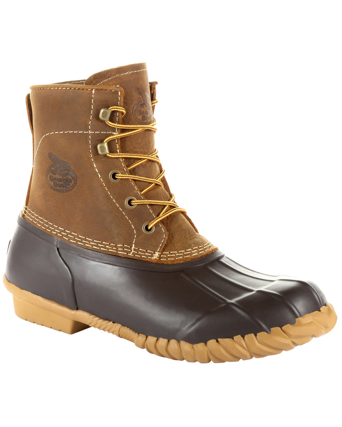 mens lace up duck boots