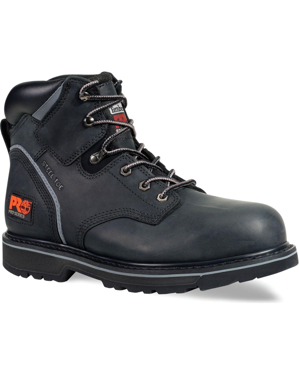 Timberland PRO Pit Boss 6" Lace-Up Work Boots - Steel Toe