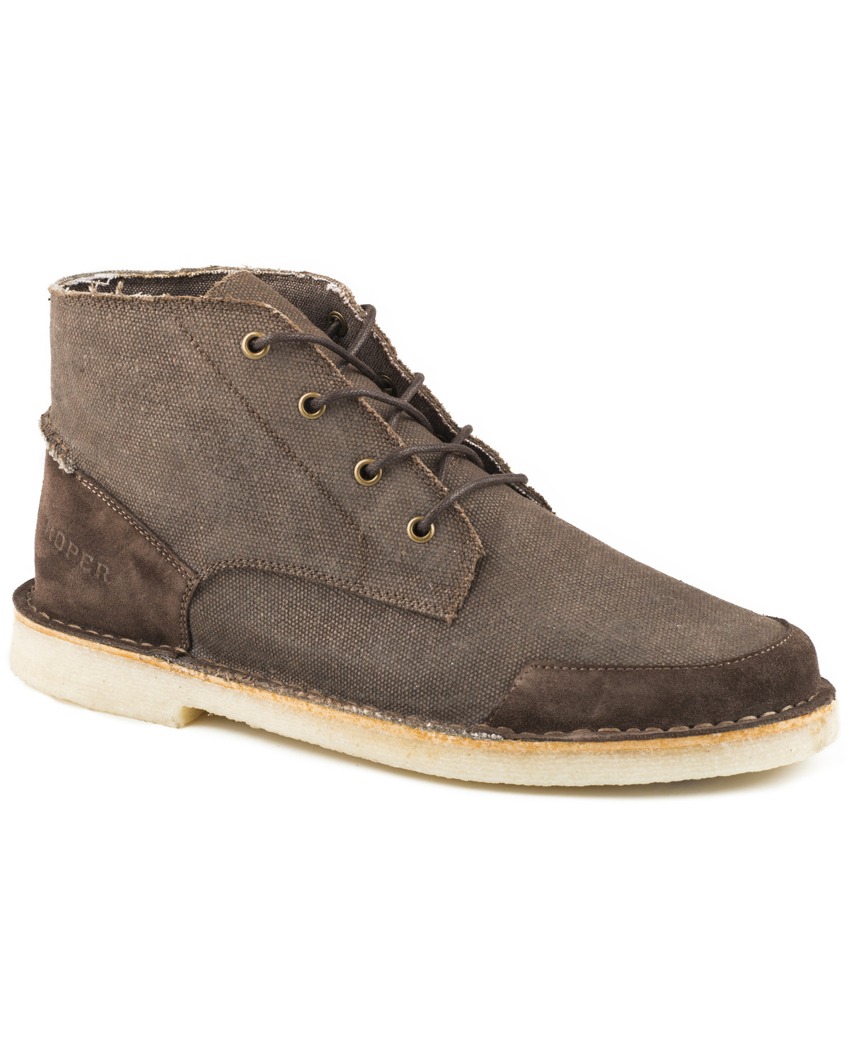 Roper Men S Brown Everett Casual Lace Up Boots Boot Barn