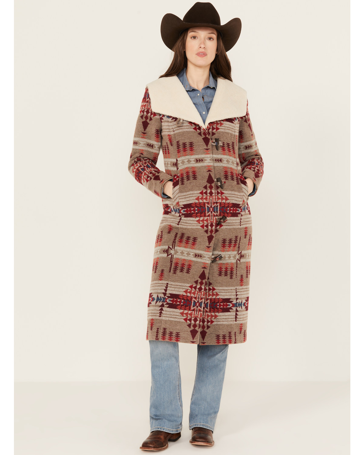 Powder river wool coat sale