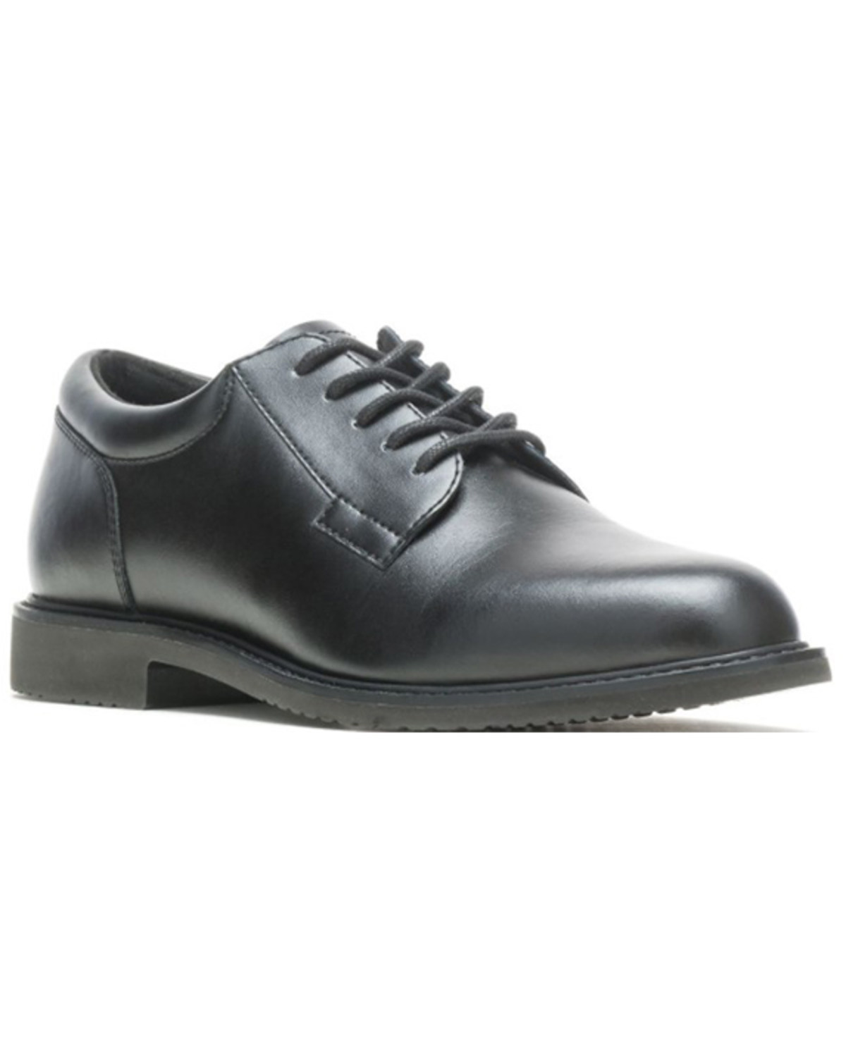Bates Men's Sentry High Shine LUX Lace-Up Work Oxford Shoes - Round Toe