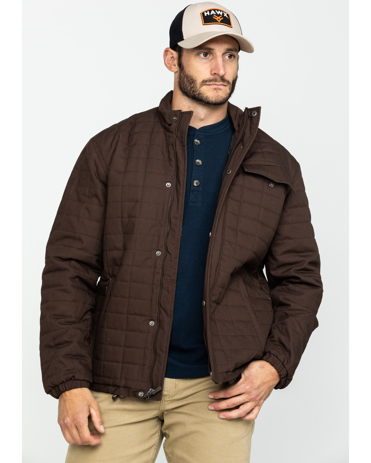 Wrangler Men's Chore Quilt Lined Jacket