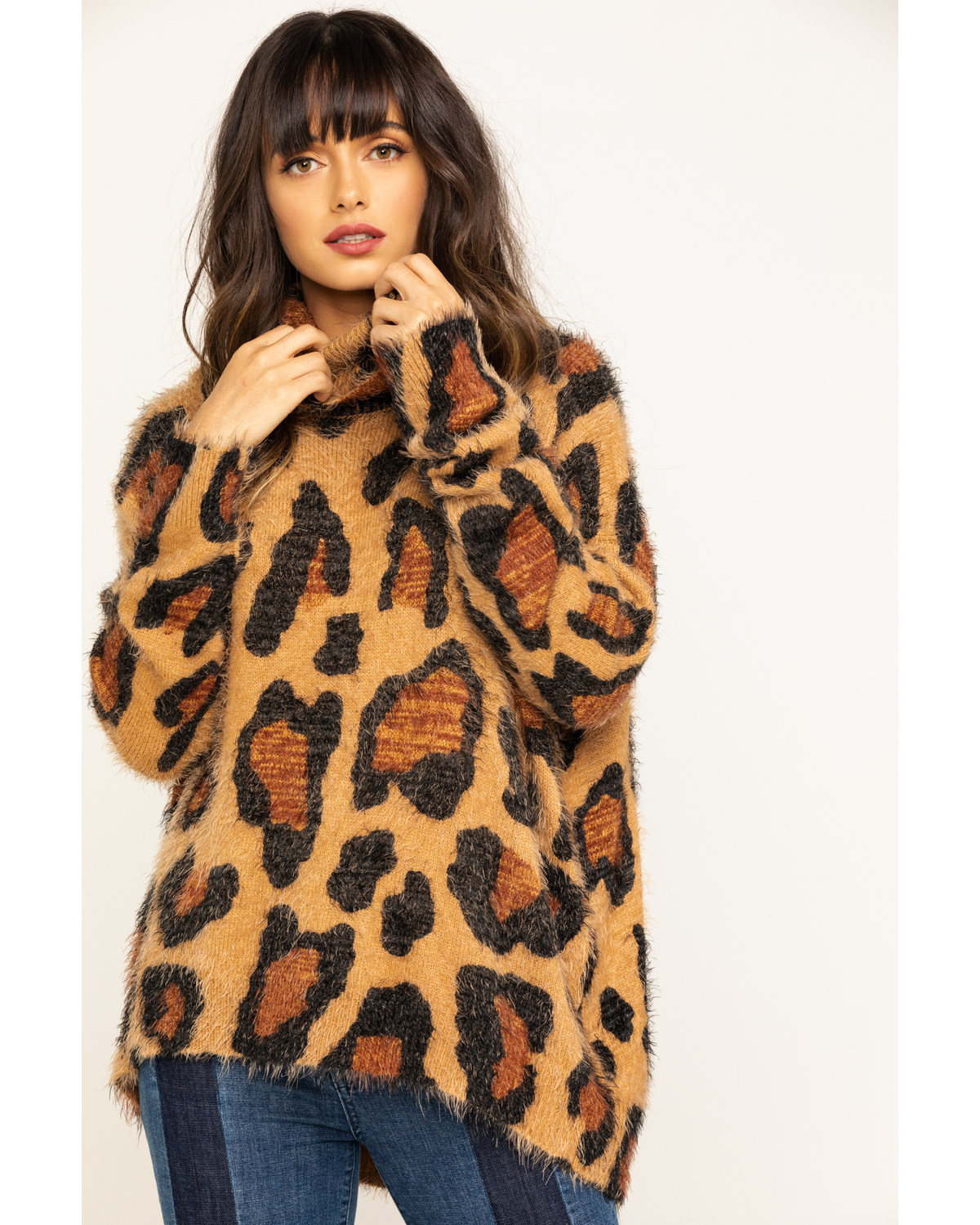 Show me your mumu cheetah sweater Clearance