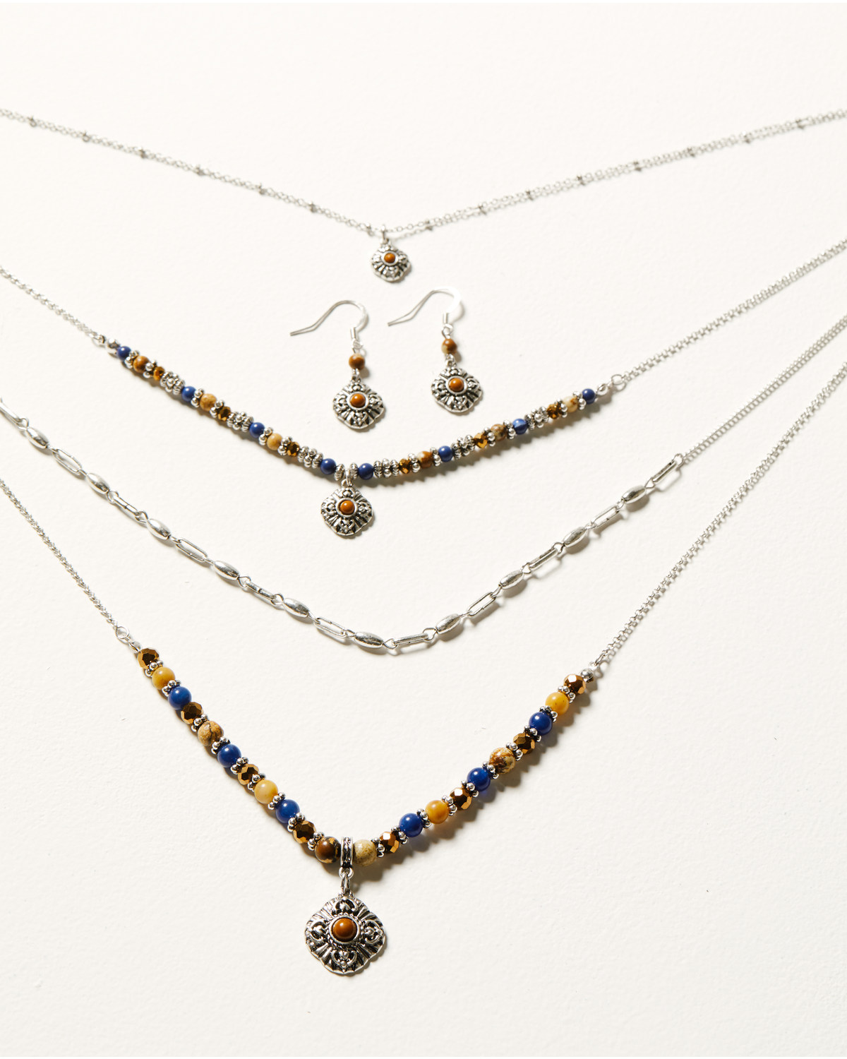 Shyanne Women's Monument Valley Multi-Strand Jewelry Set - 2 Piece