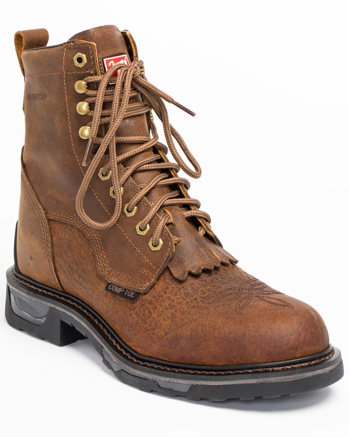 chippewa engineer boots brown