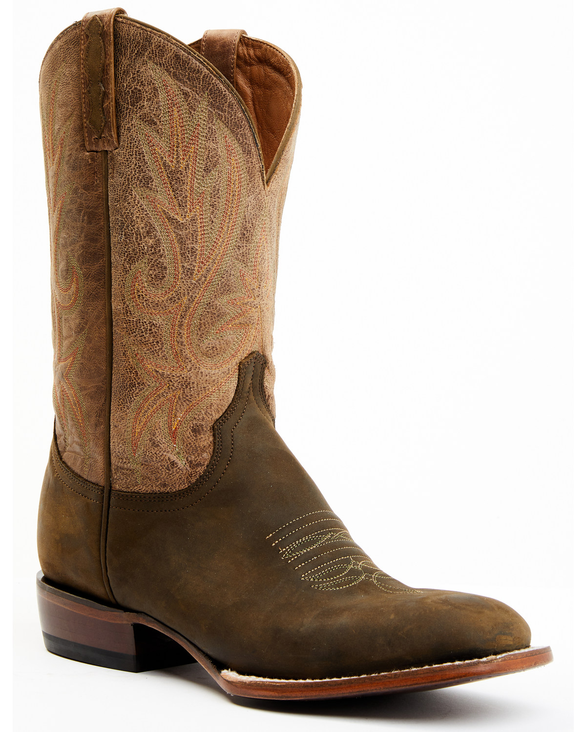 Lucchese Men's Gordon Western Boots - Broad Square Toe