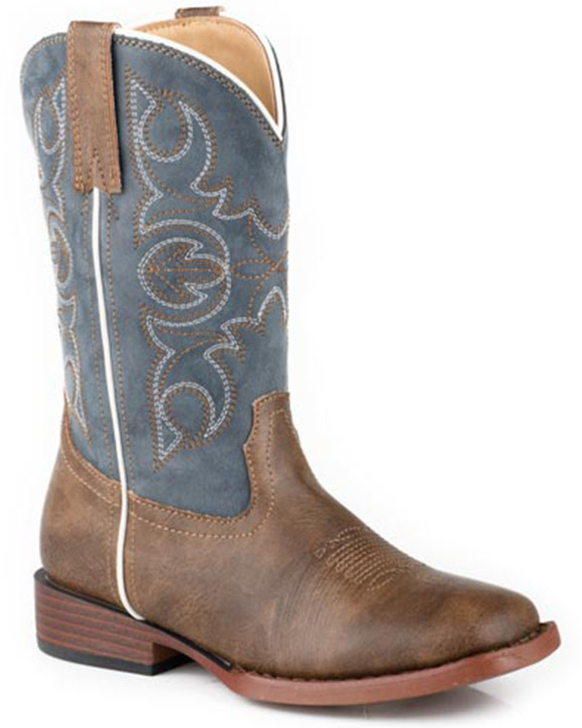 Roper Boys' Ainsley Western Boots - Broad Square Toe