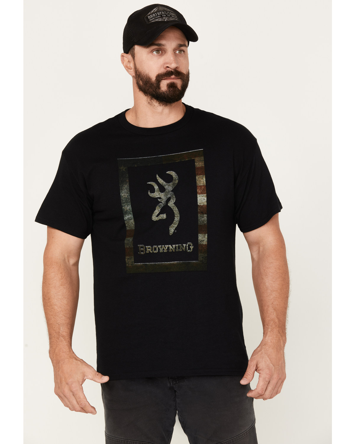 Browning Men's Americana Short Sleeve Graphic T-Shirt
