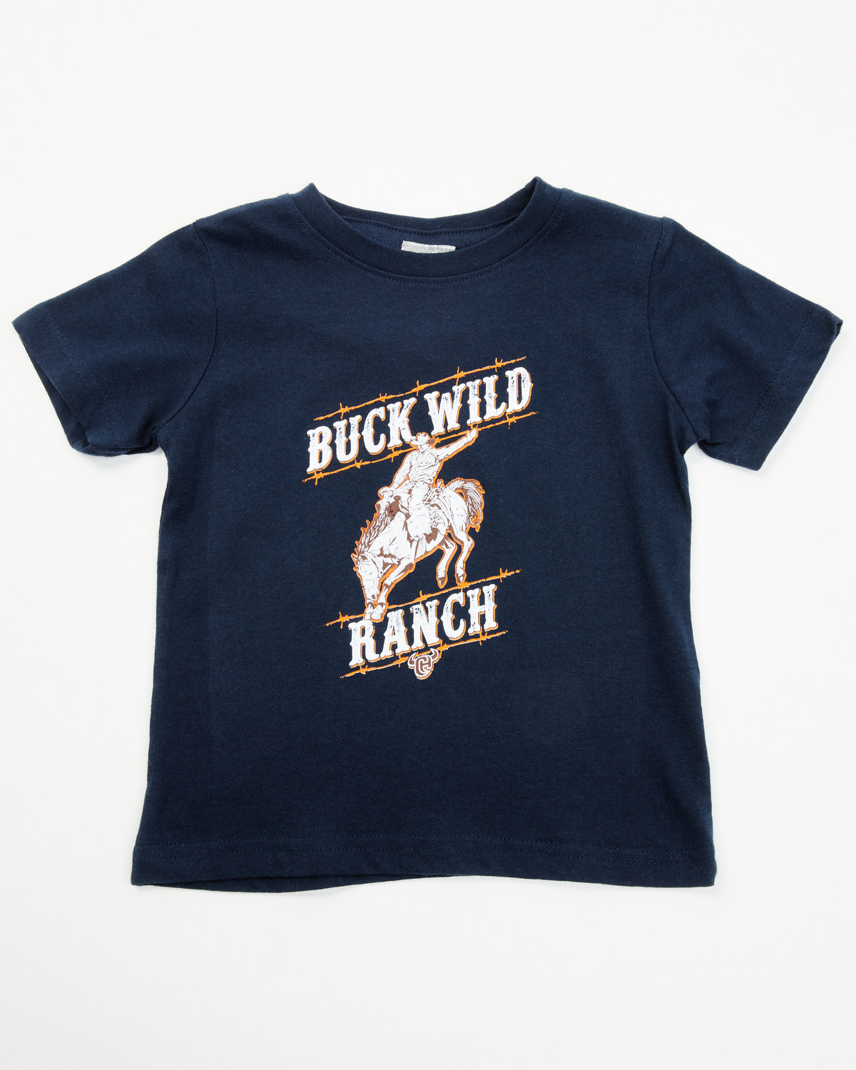 Cowboy Hardware Toddler Boys' Buck Wild Short Sleeve Graphic T-Shirt