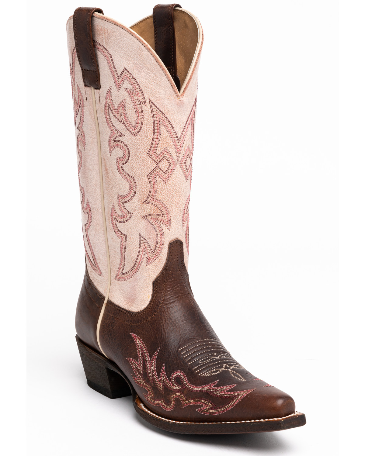 women's pink western boots