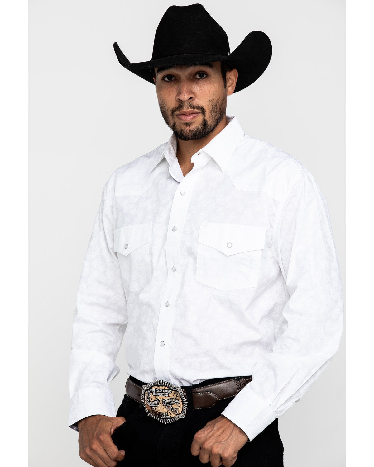 Resistol Men's White Lantana Textured 