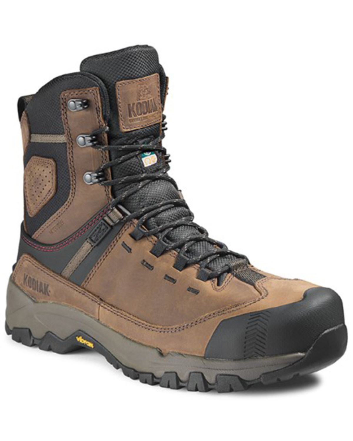 Kodiak Men's Quest Bound 8" Lace-Up Waterproof Work Boots - Composite Toe