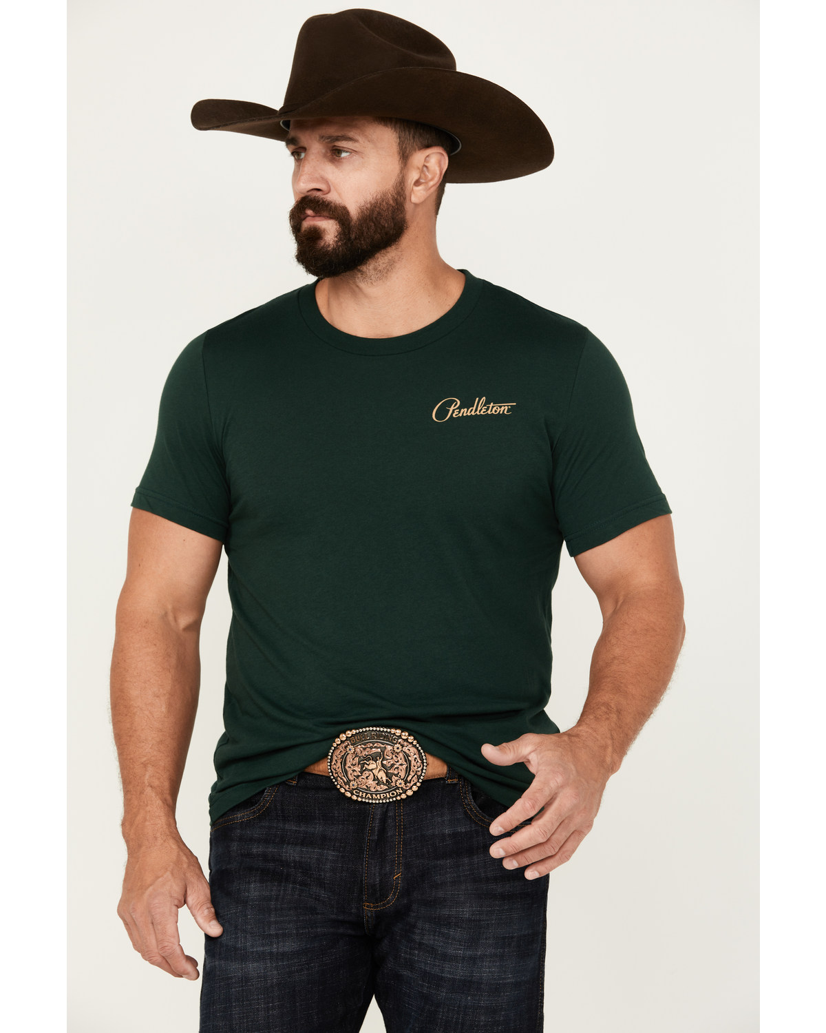 Pendleton Men's Tye River Buffalo Short Sleeve T-Shirt