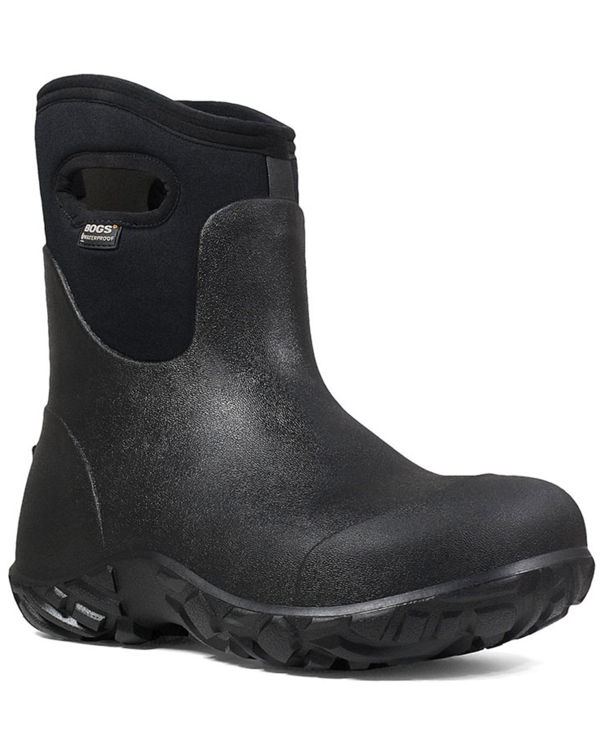 men's work boots no laces