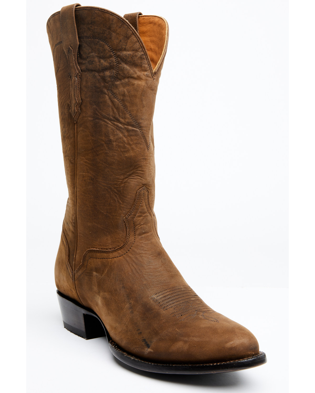 El Dorado Men's Brown Western Boots - Round Toe