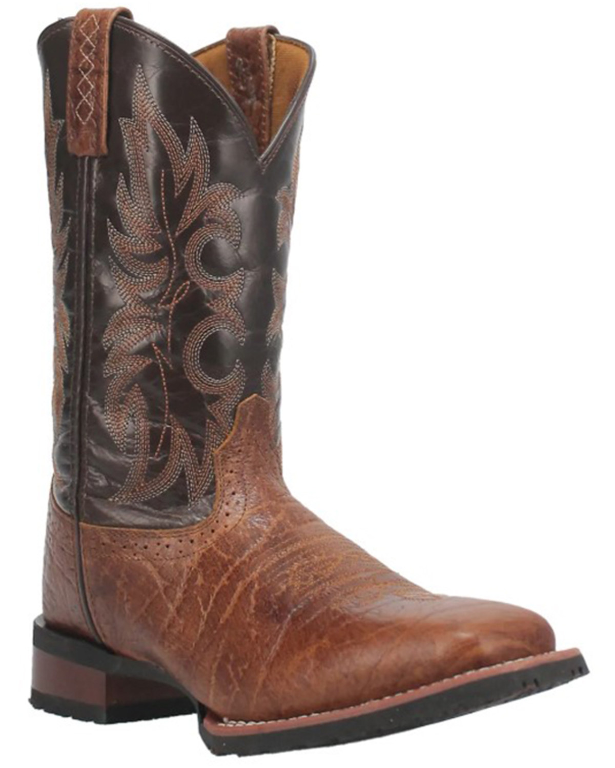 Laredo Men's Broken Bow Western Performance Boots - Broad Square Toe