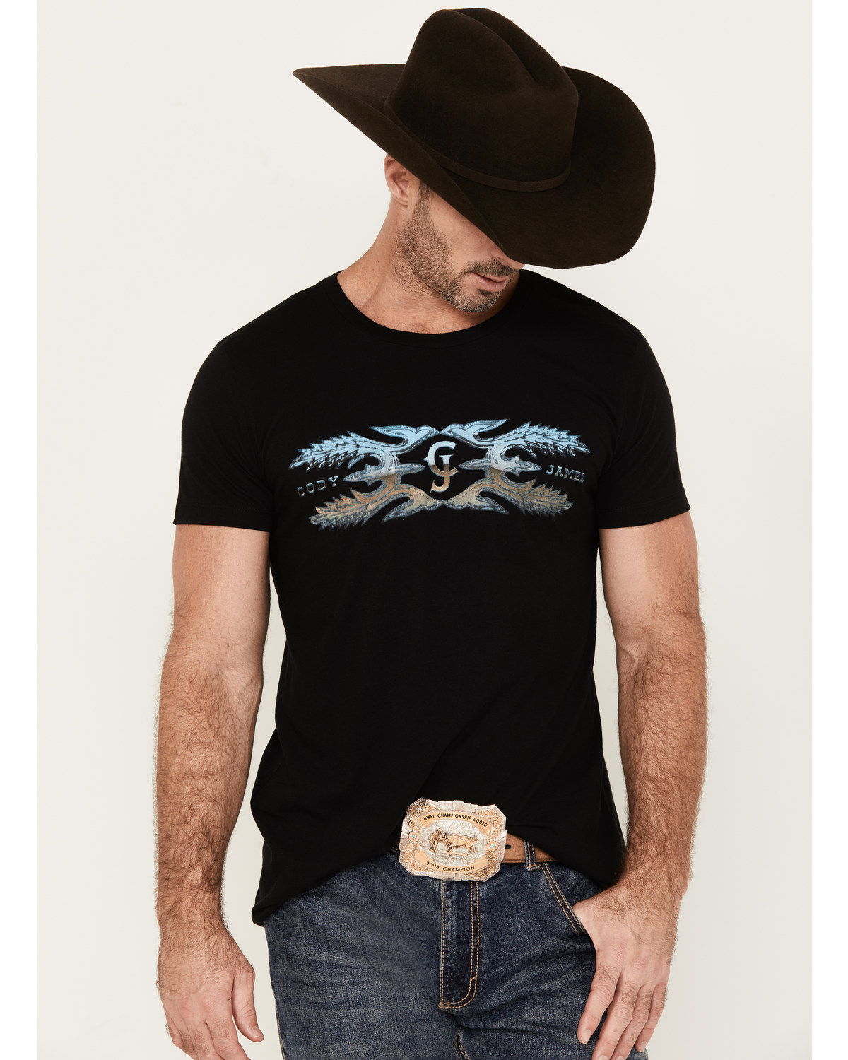 Cody James Men's Boot Stitch Short Sleeve Graphic T-Shirt