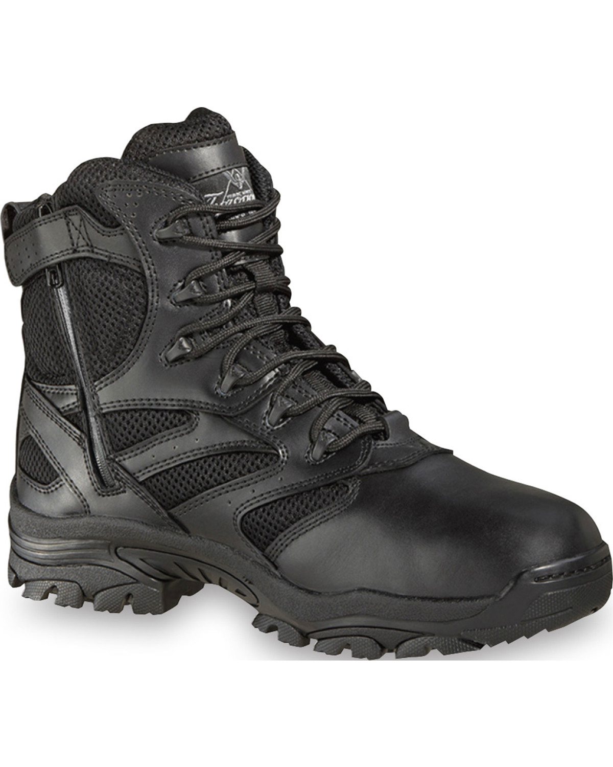 Thorogood Men's Deuce 6" Waterproof Side Zip Work Boots - Soft Toe