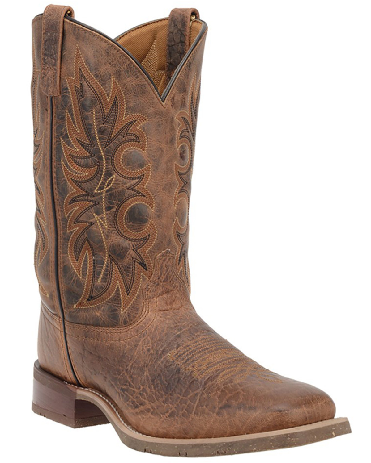 Laredo Men's Rustic Rancher Stockman Boots