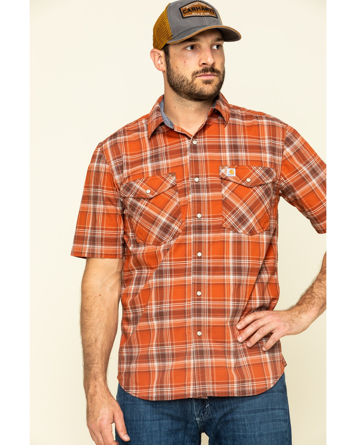 carhartt short sleeve work shirts