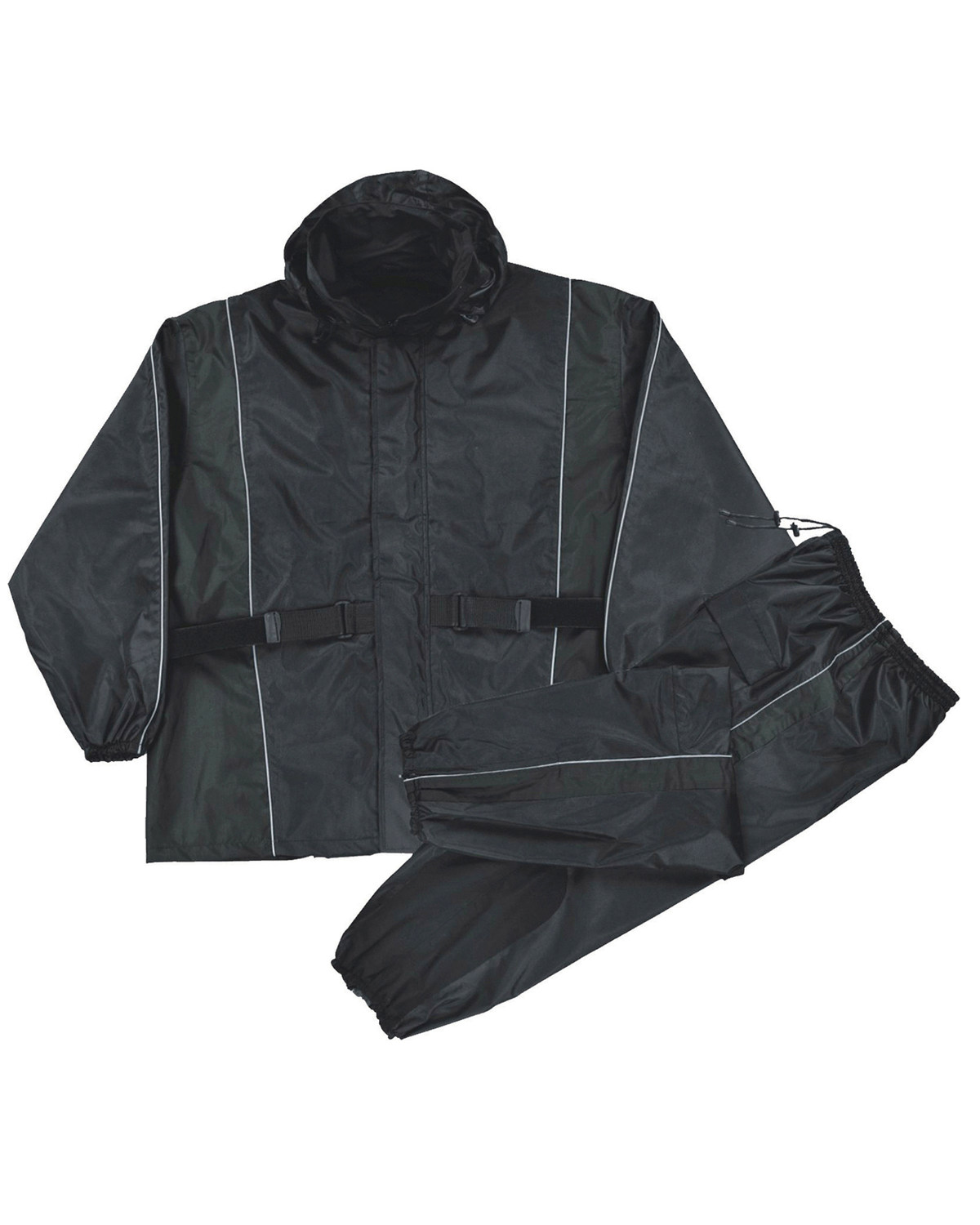 Milwaukee Leather Men's Reflective Heat Guard Waterproof Rain Suit