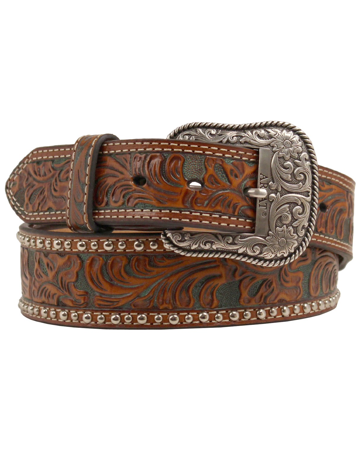 Embossed belt clearance