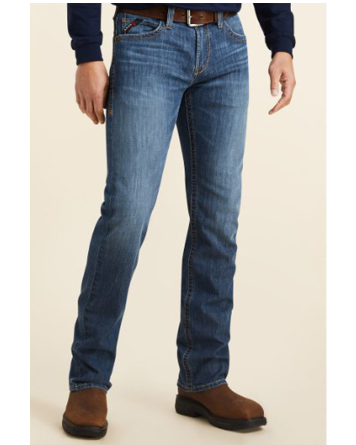 Ariat Men's FR M7 Slim Duralight Stretch Basic Straight Jeans