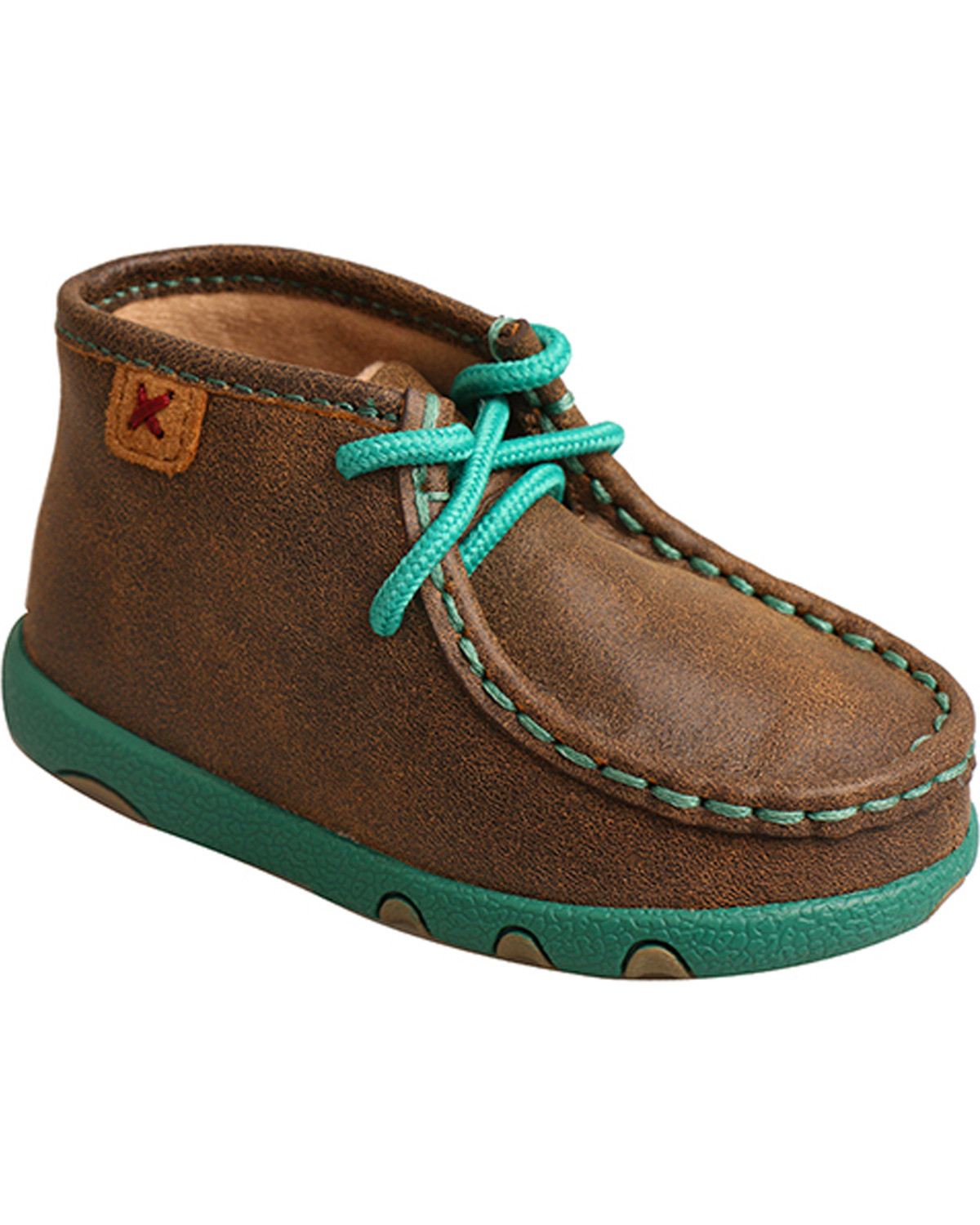 Infant Turquoise Bomber Driving Mocs 