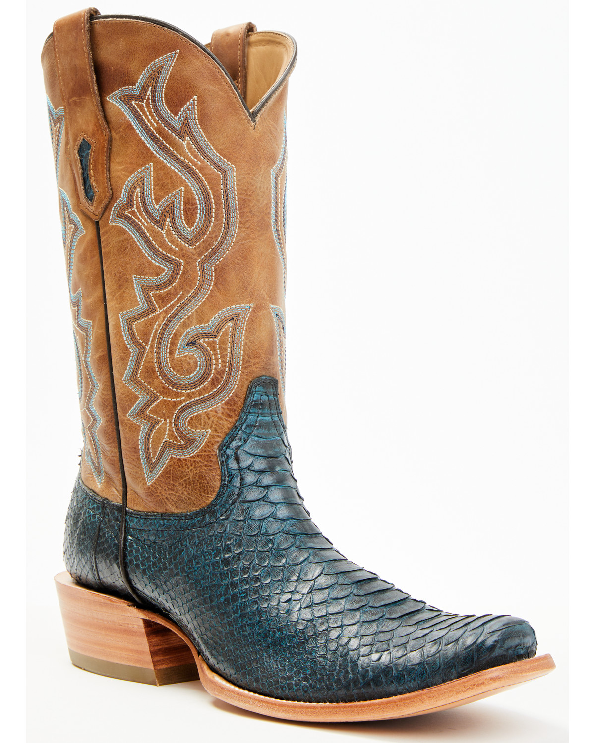 Corral Men's Exotic Python Western Boots - Square Toe