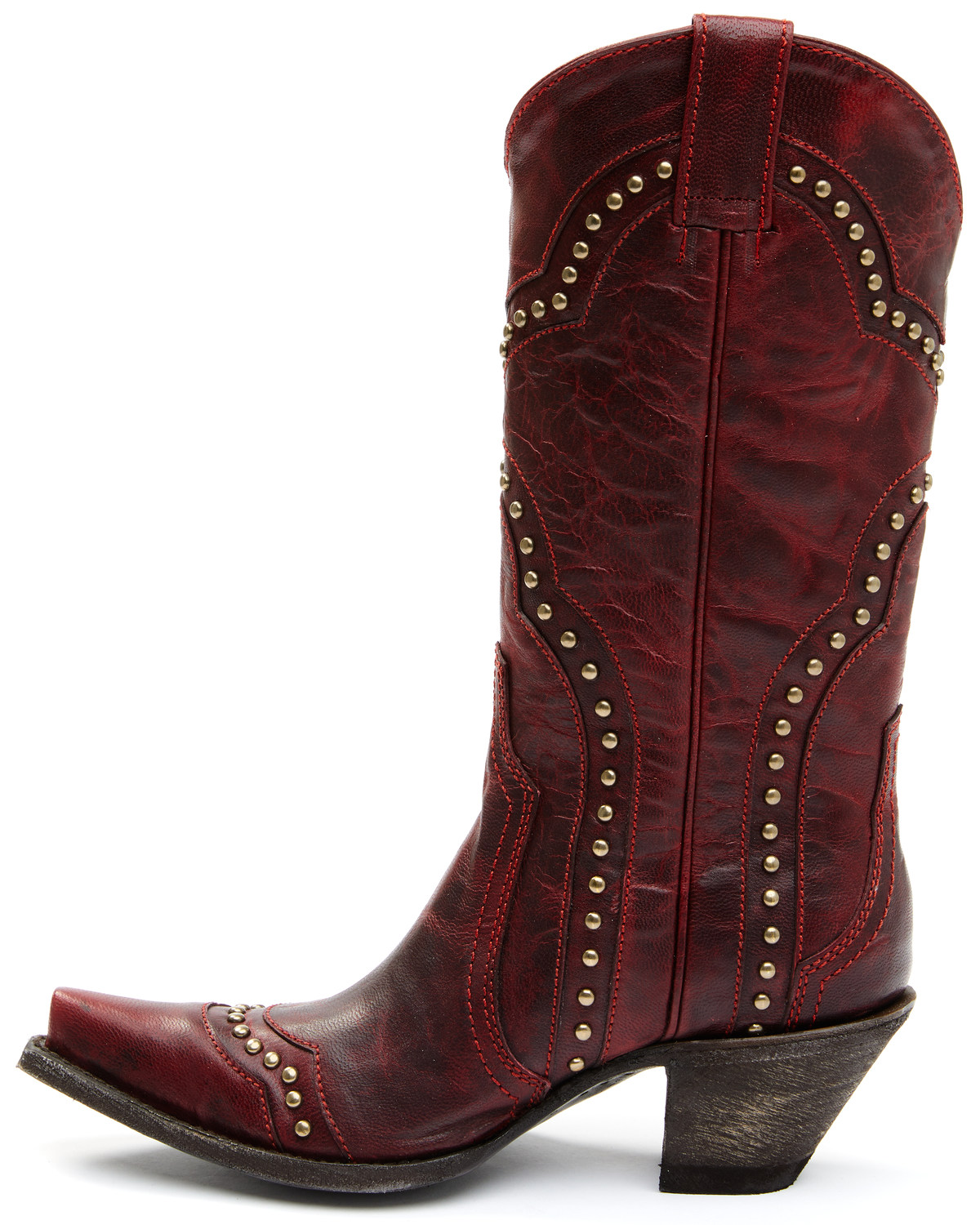 womens red western boots