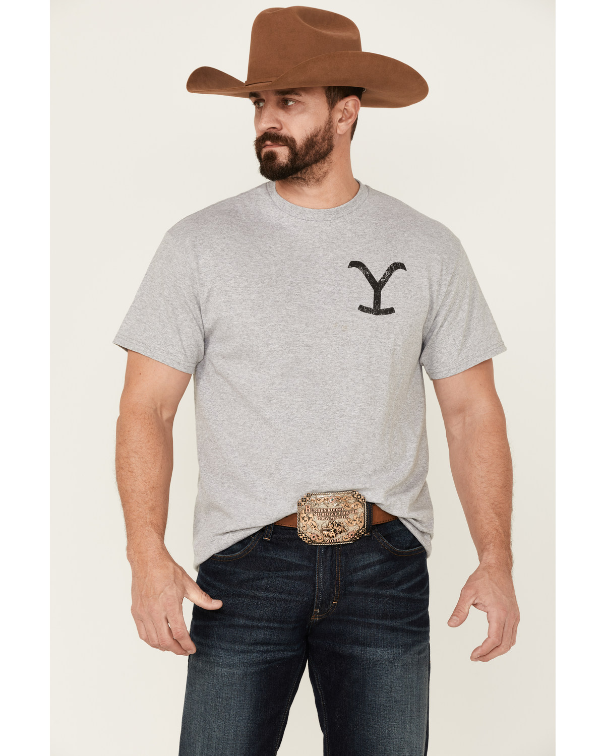 Changes Men's Yellowstone Rip For The Brand Graphic Short Sleeve T-Shirt