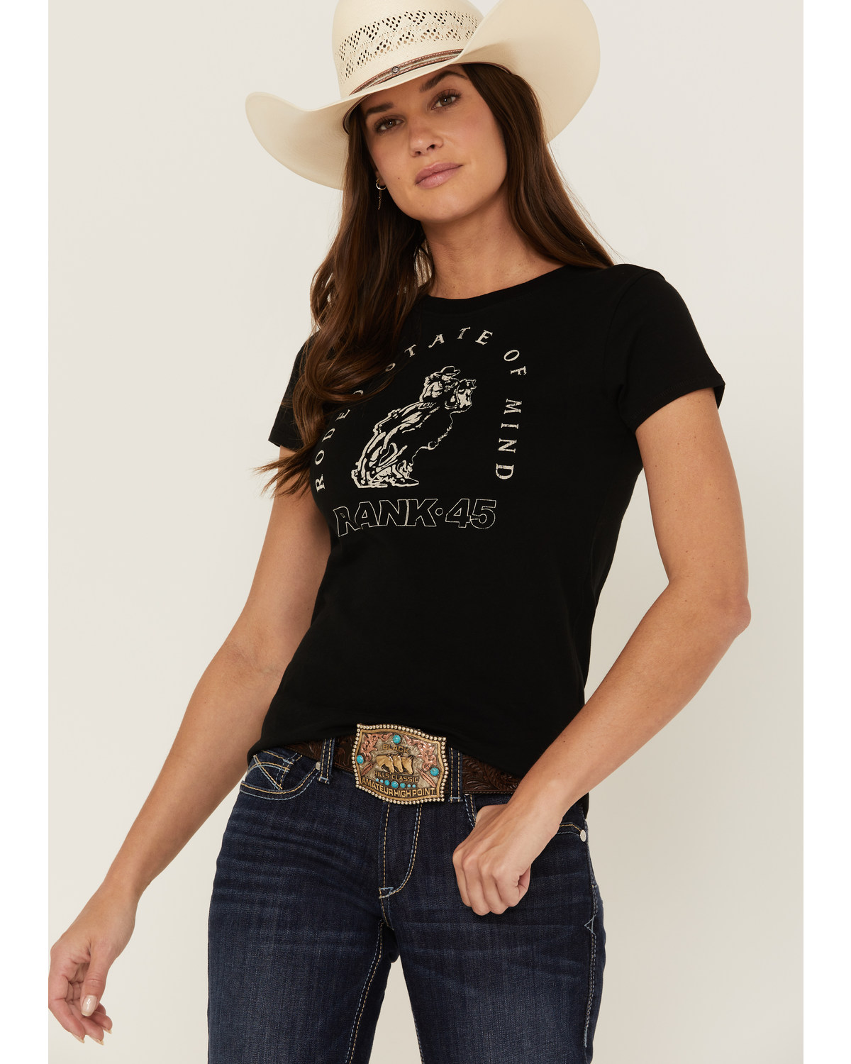 RANK 45® Women's Rodeo State Of Mind Graphic Tee