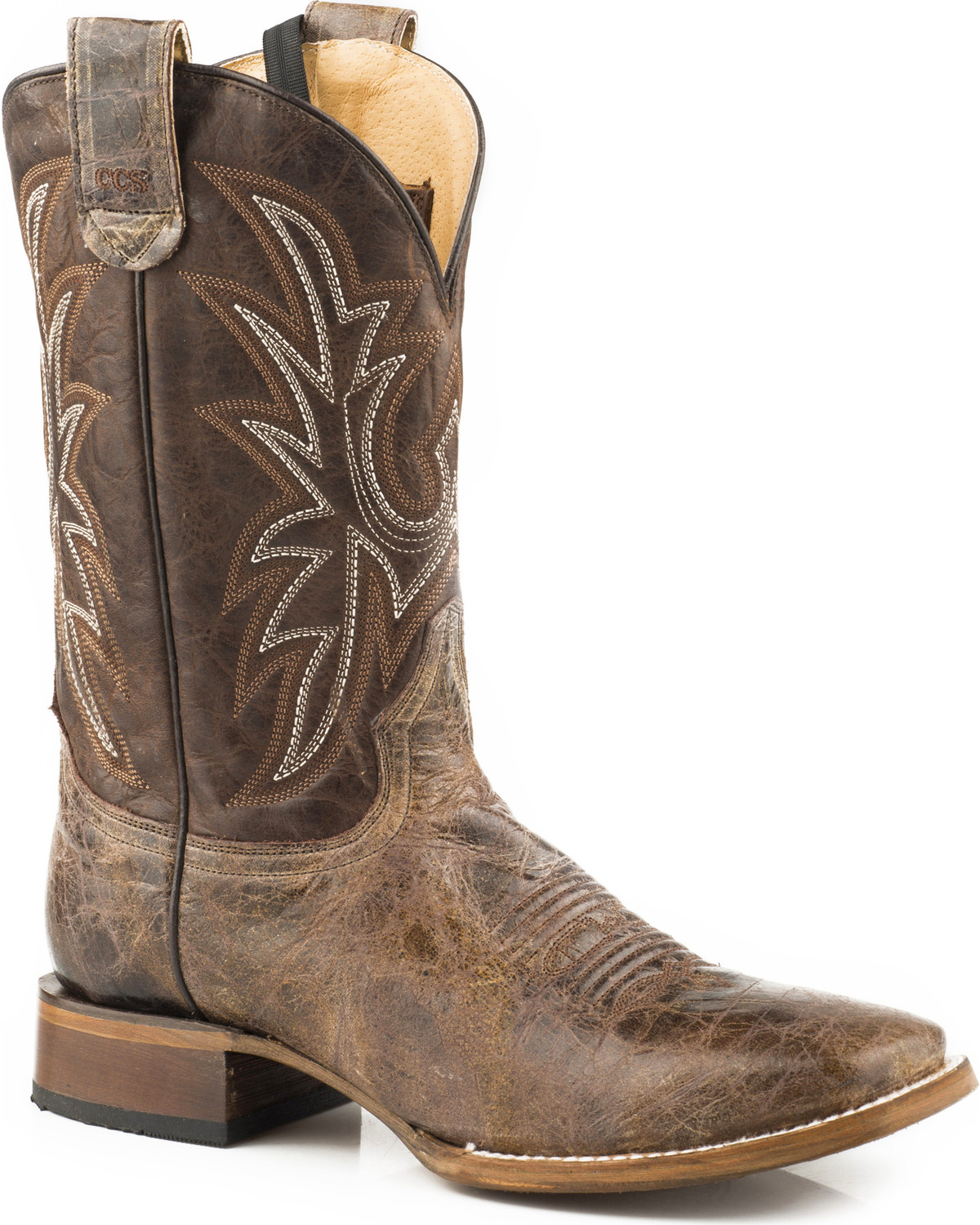 Roper Men's Pierce Sidewinder Concealed Carry System Cowboy Boots