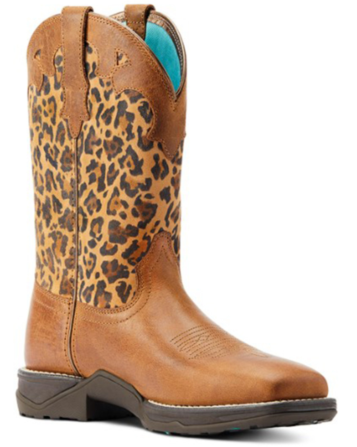 Ariat Women's Anthem Savanna Western Performance Boots - Broad Square Toe