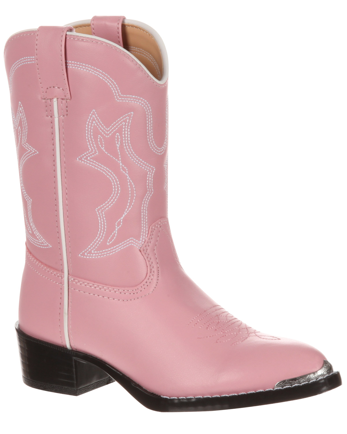 Durango Little Girls' Pink Western Boots - Round Toe | Boot Barn