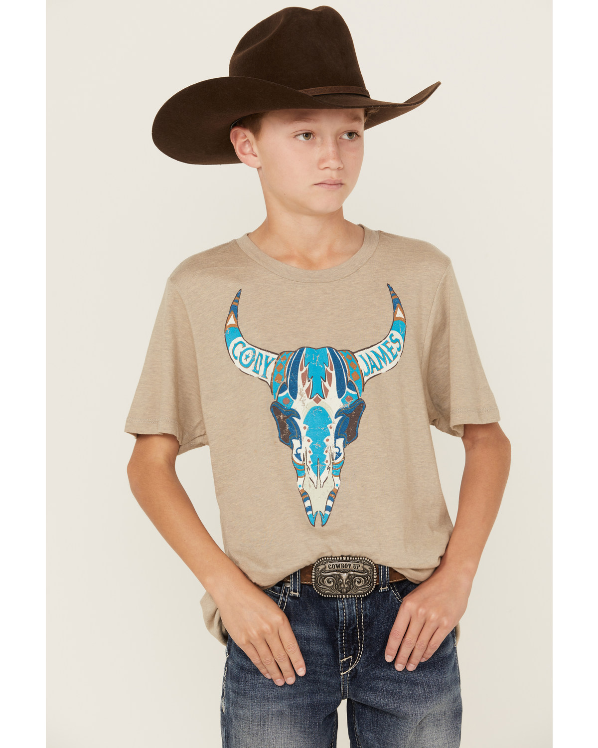 Cody James Boys' Reins Short Sleeve Graphic T-Shirt