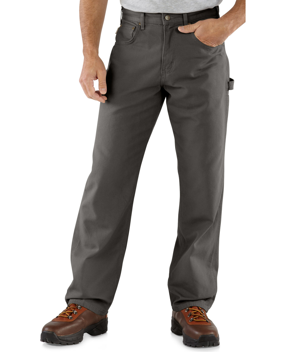 Carhartt Canvas Carpenter Loose Fit Five Pocket Work Pants | Boot Barn