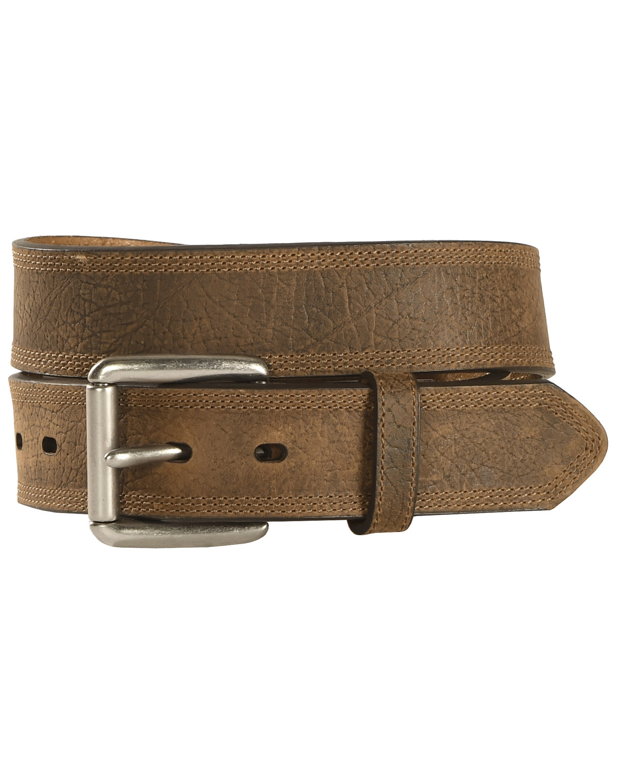 Ariat Men's Aged Bark Basic Leather Belt