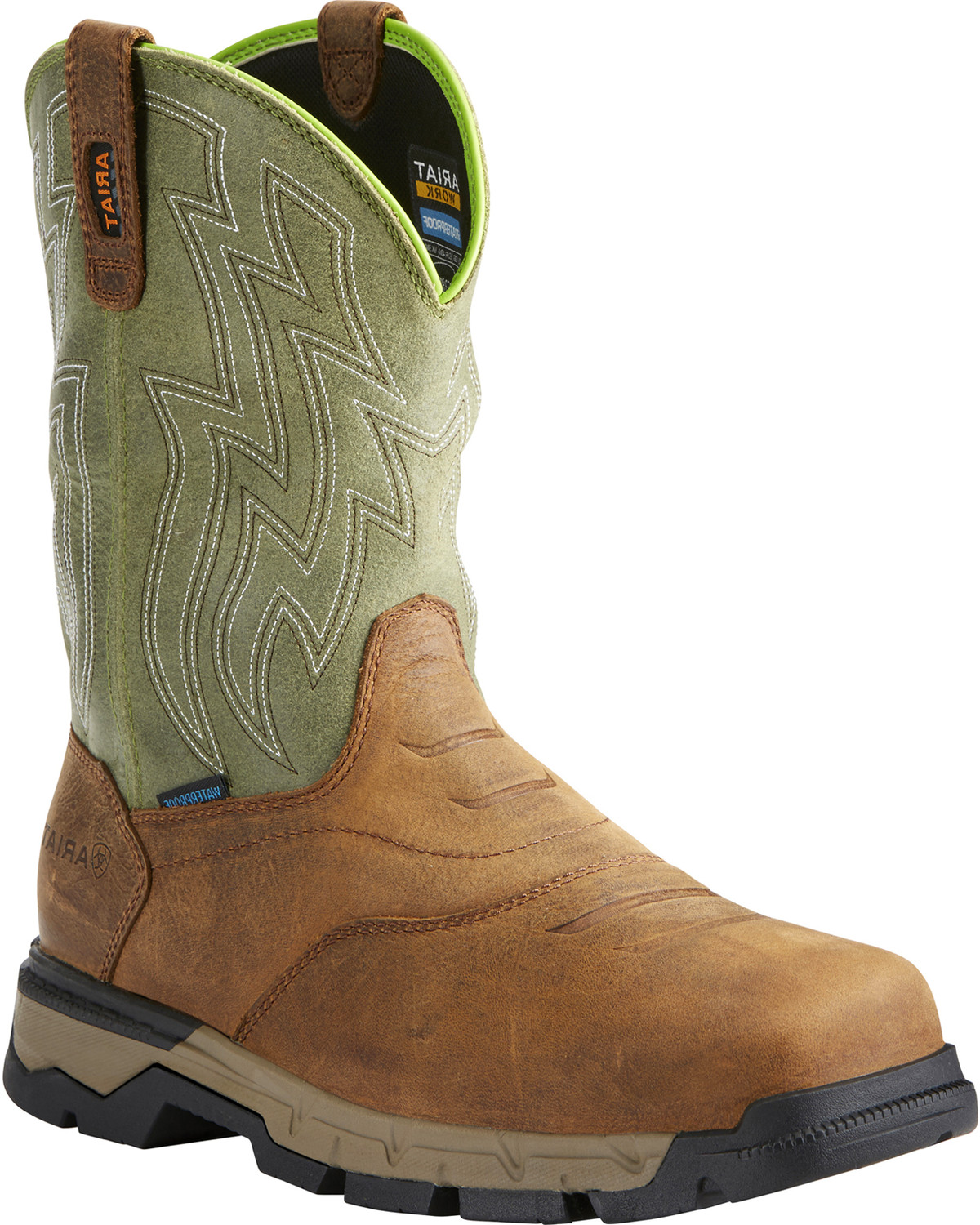 Ariat Men's Rebar Flex H2O Western Work Boots - Composite Toe