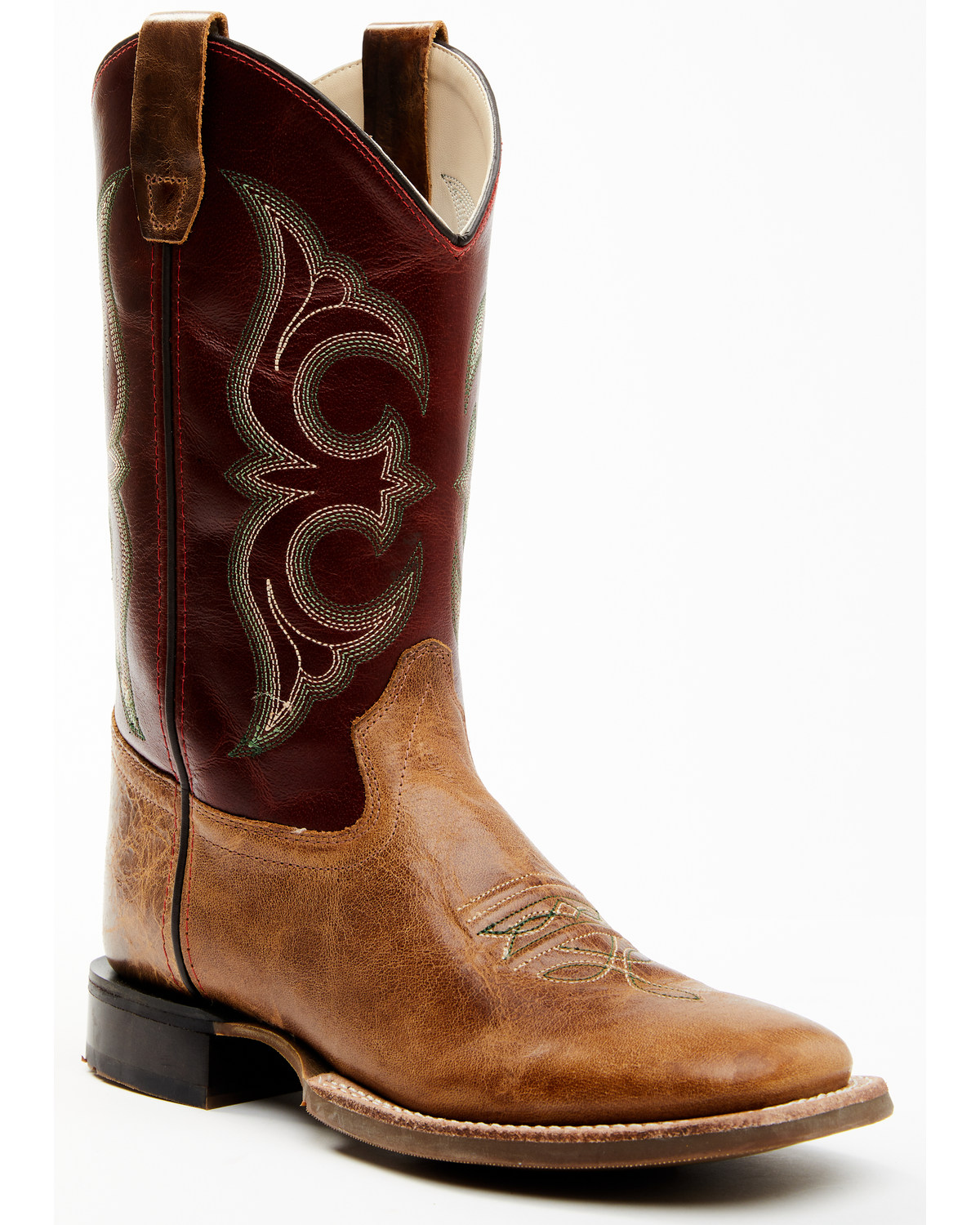 Cody James Boys' Tonal Western Boots - Broad Square Toe