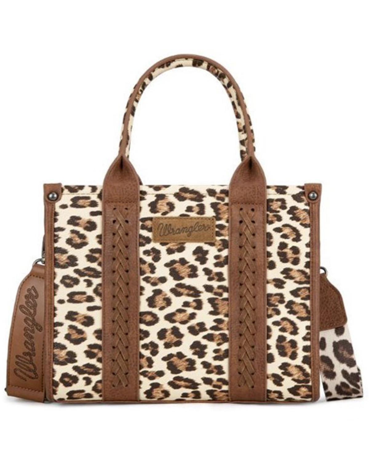 Wrangler Women's Leopard Print Crossbody Bag