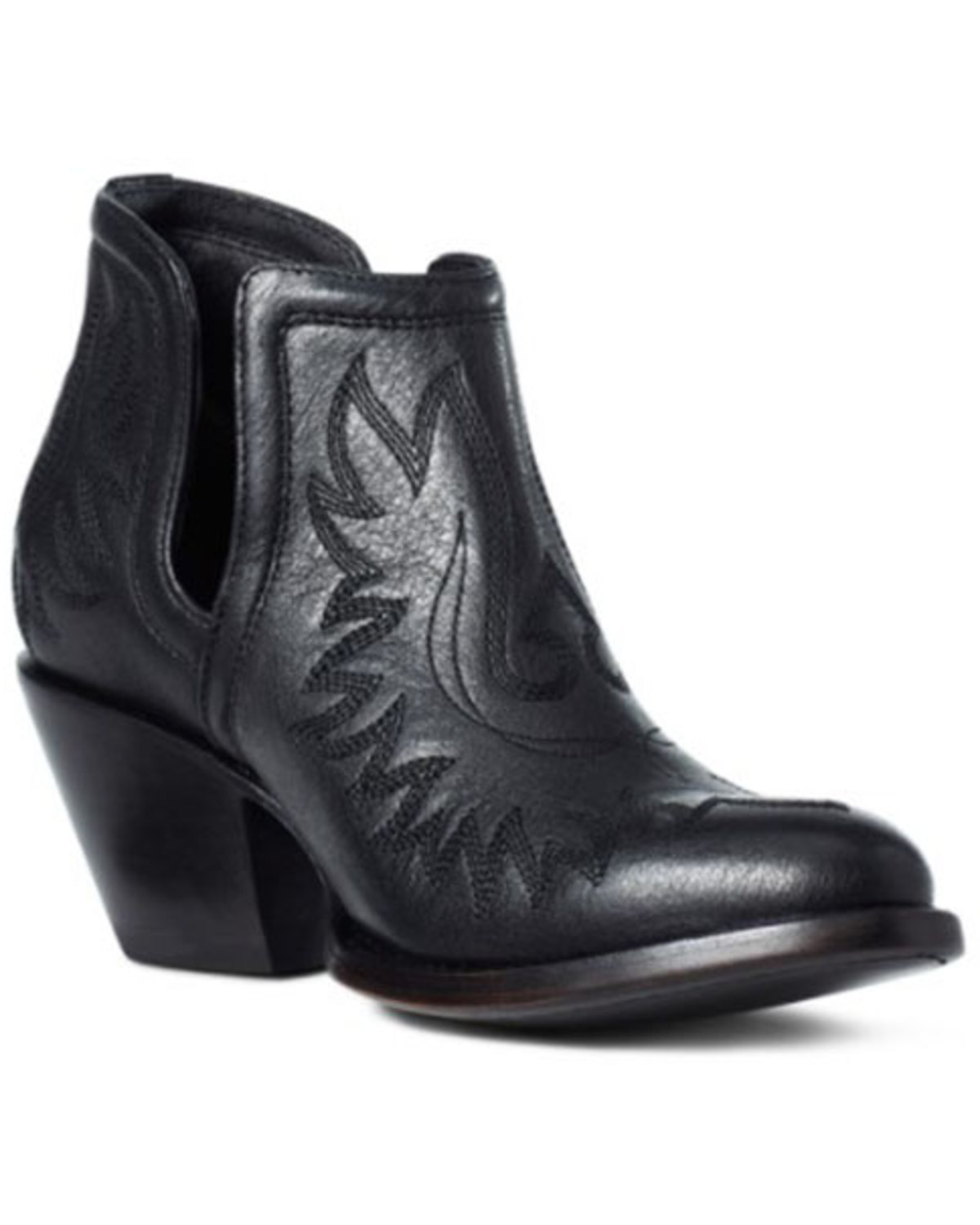 ariat silver booties