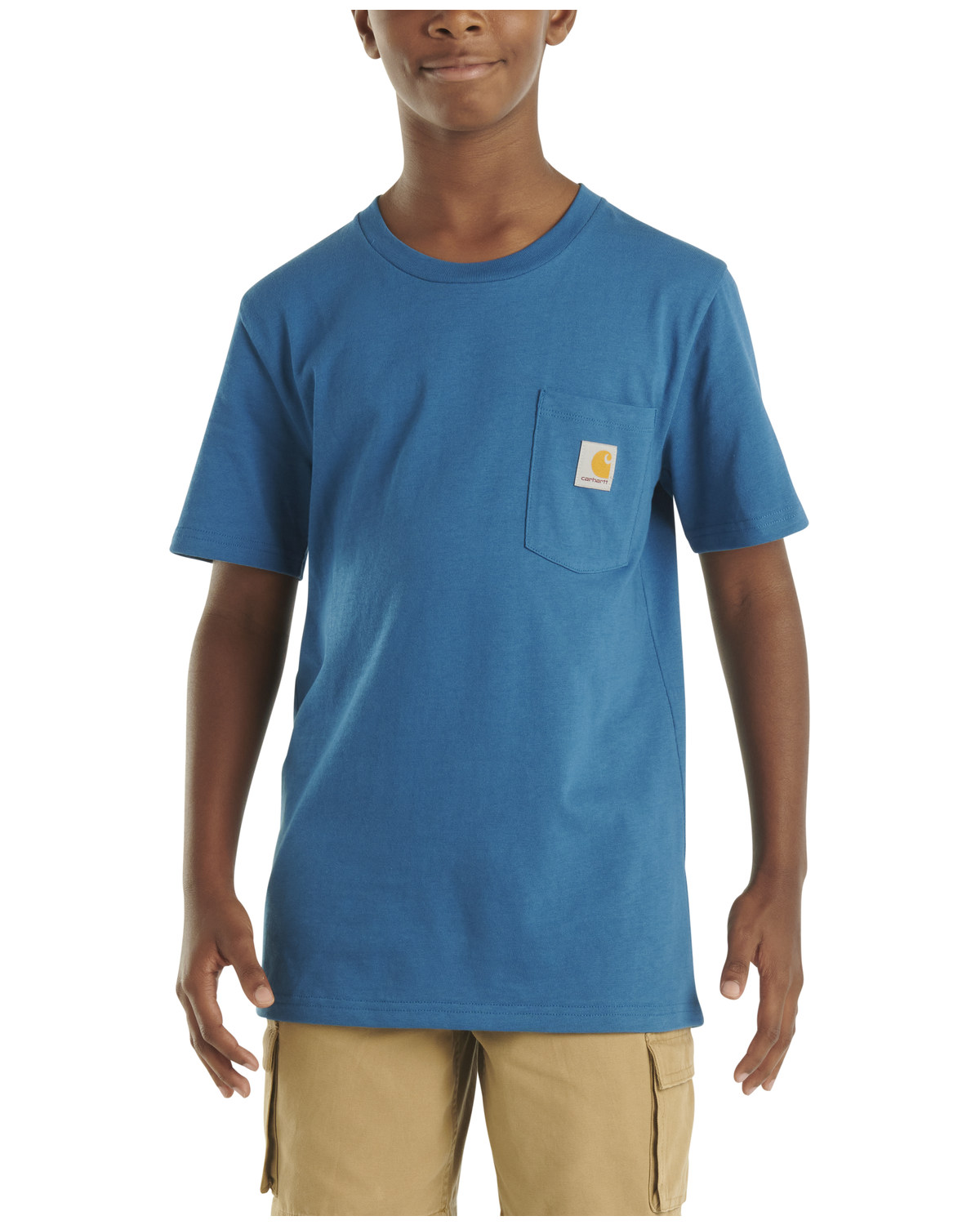Carhartt Little Boys' Short Sleeve Pocket T-Shirt