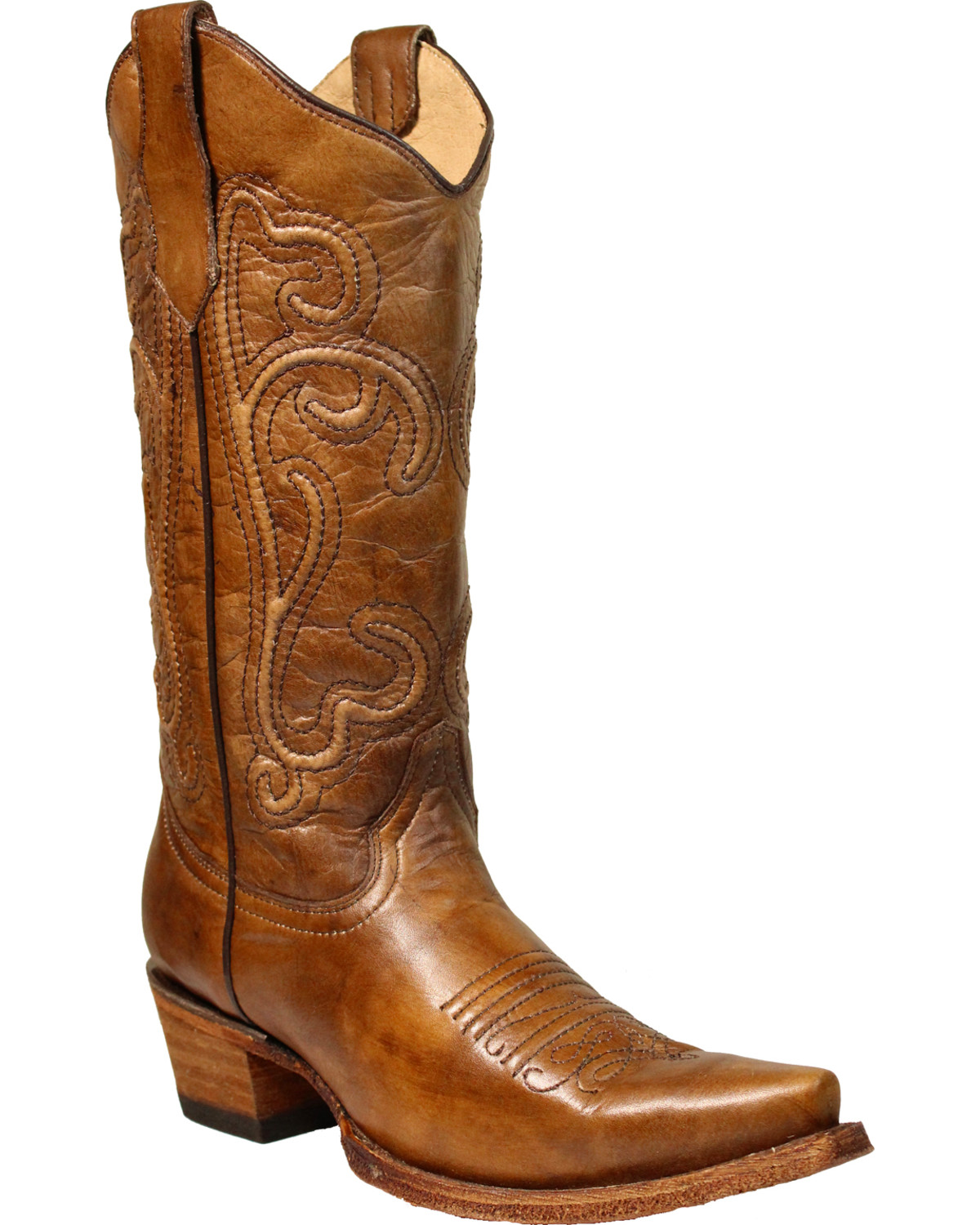 women's embroidered western boots
