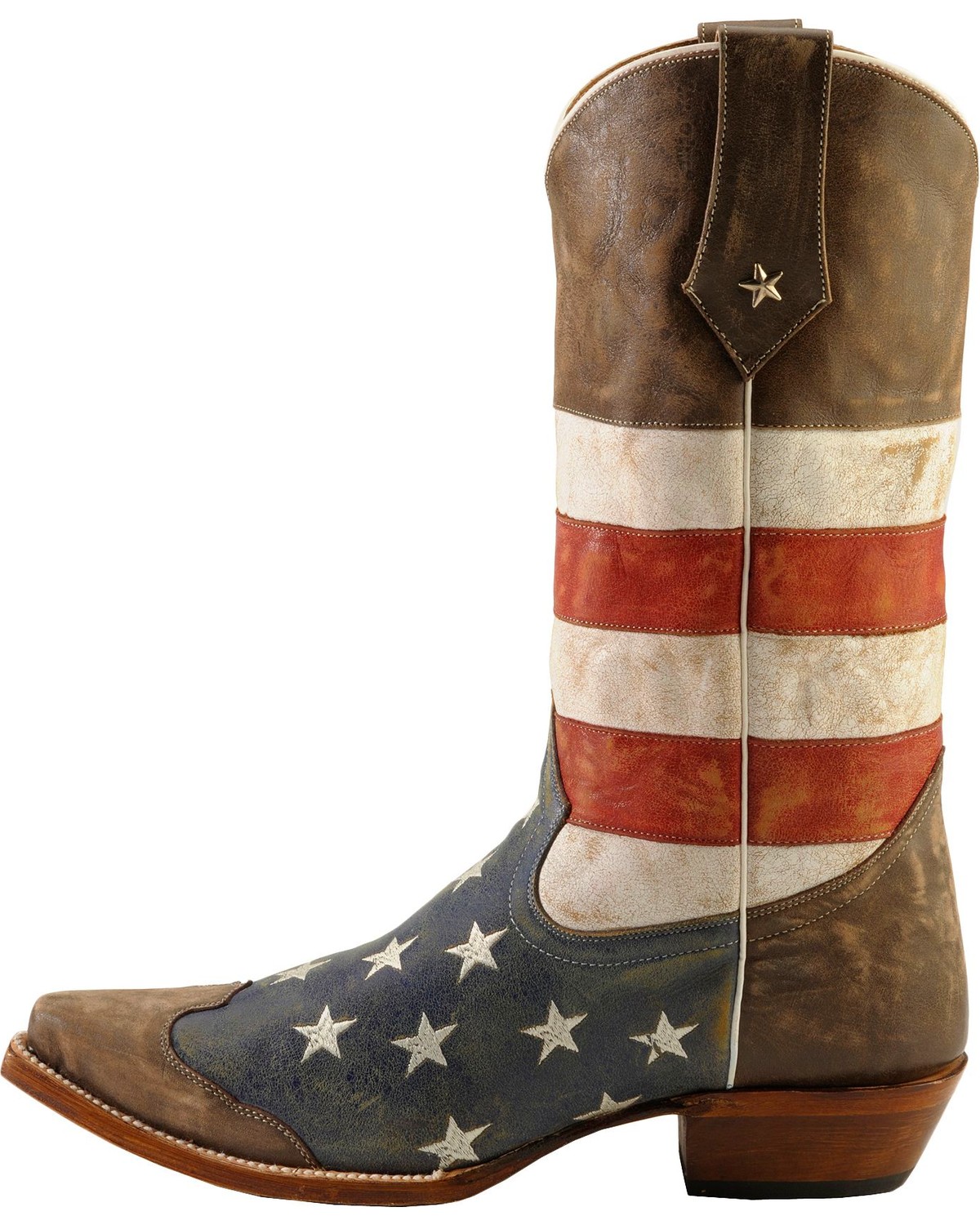 Roper Men's Americana Flag Snip Toe Western Boots | Boot Barn
