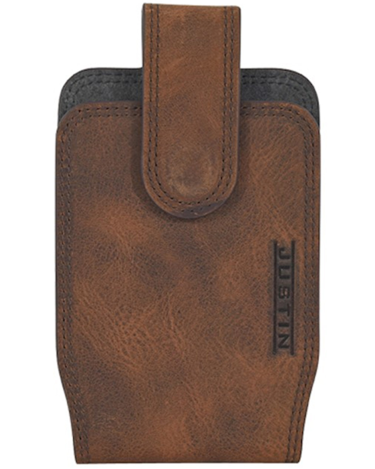 Justin Men's Leather Phone Holster