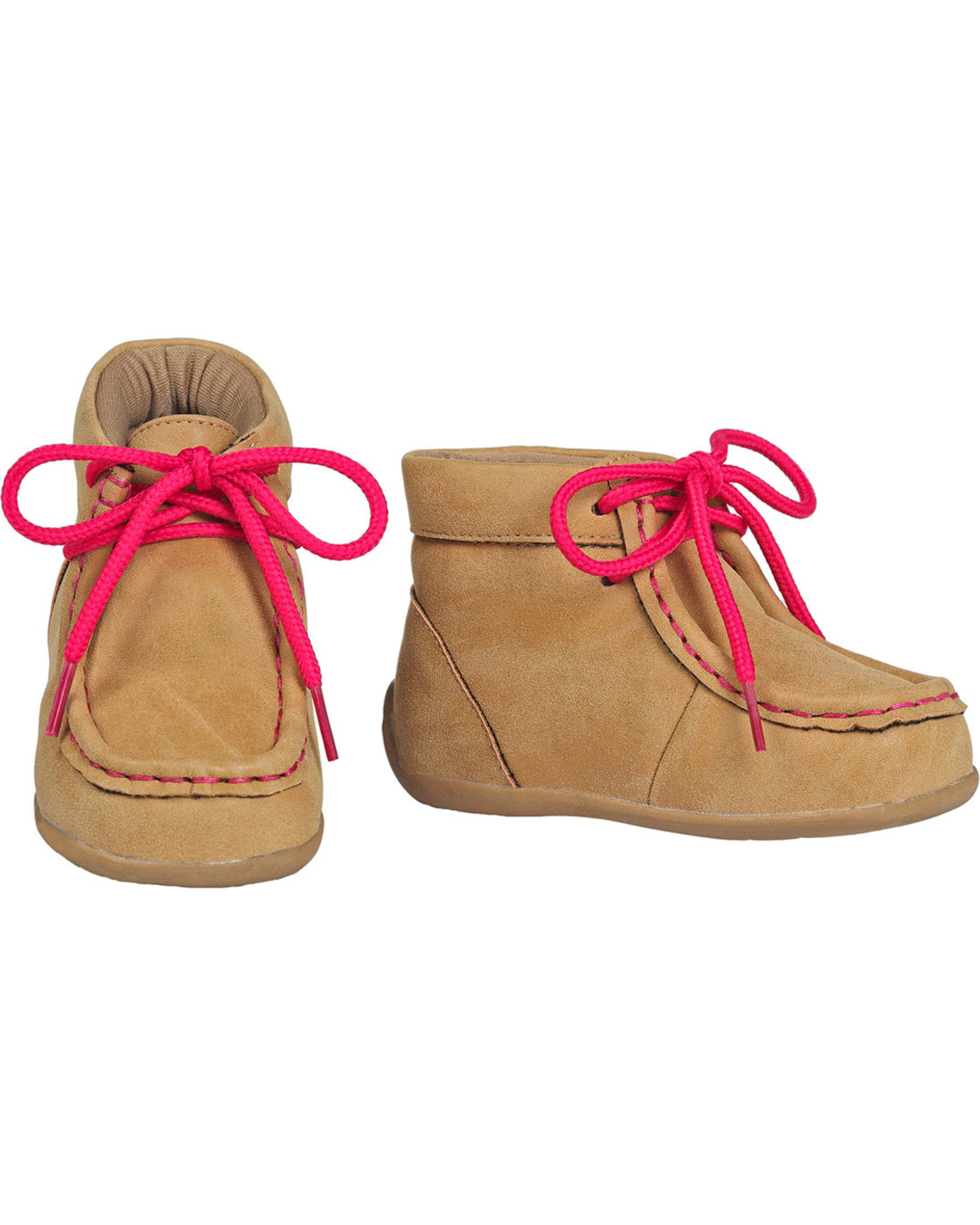 Blazin Roxx Toddler Girls Reagan Pink Casual Shoes Moc Toe