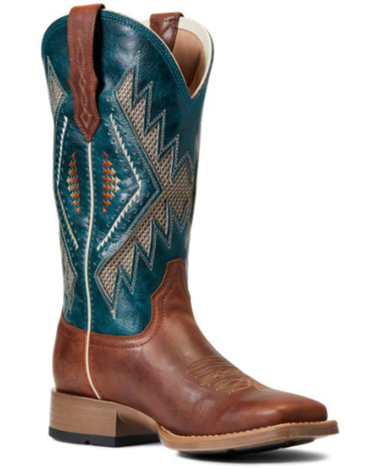 Ariat Women's Sienna VentTEK 360 CPR Bantamweight Western Performance Boots - Broad Square Toe