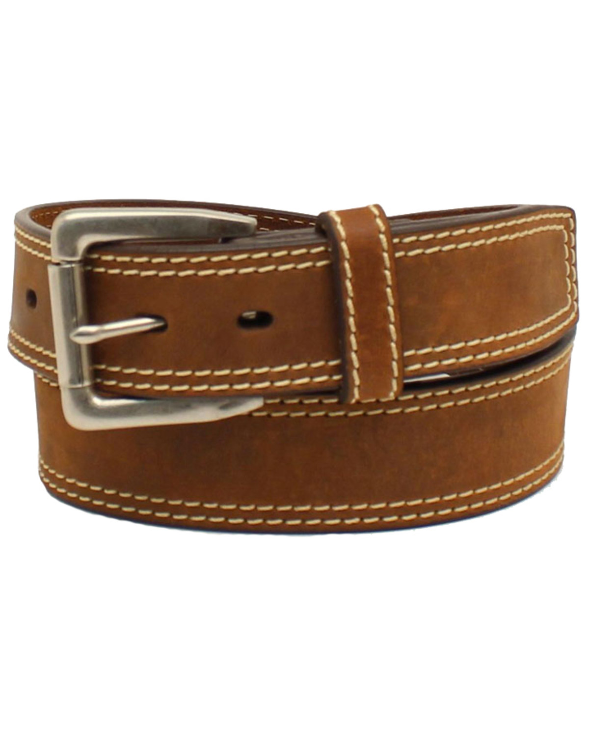 Ariat Men's Brown Leather Work Belt | Boot Barn