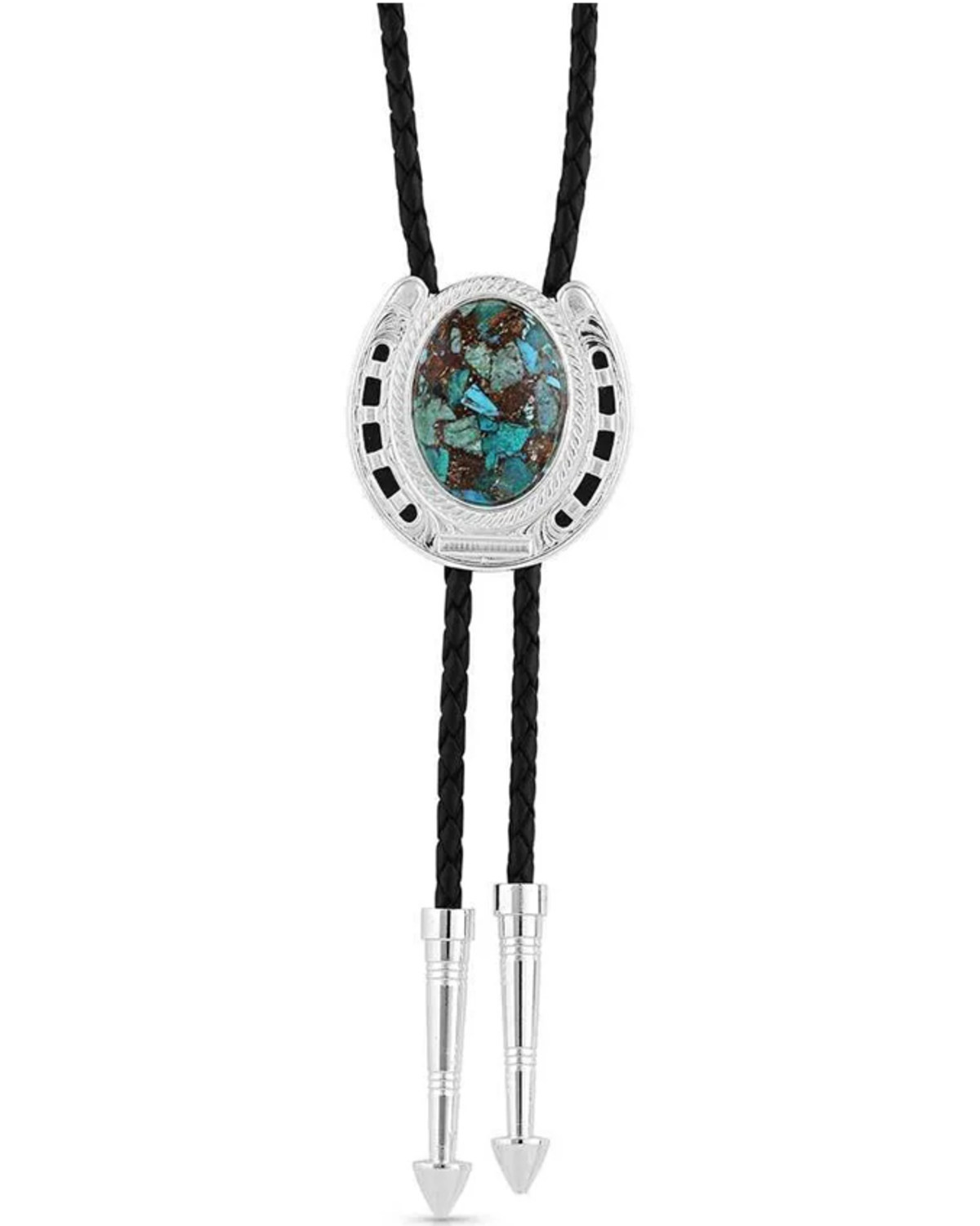 Montana Silversmiths The Pioneer's Turquoise Bolo Tie